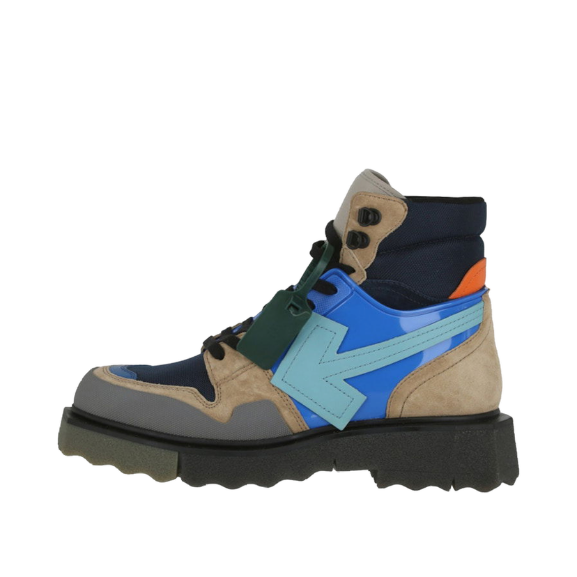 Superge in čevlji Off-White Hiking Sponge Sneakerboot Turquoise Turkizna | IA228F22 LEA00 14363 40090