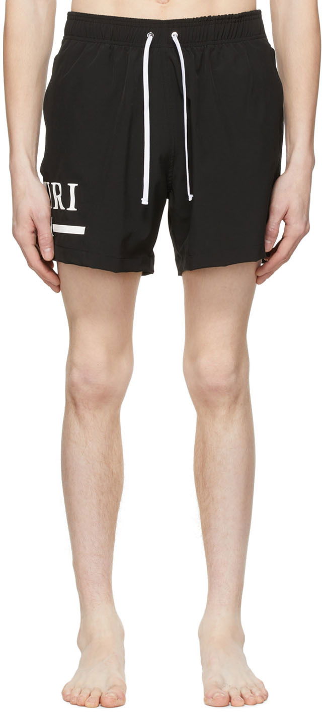 Kopalke AMIRI Polyester Swim Shorts Črna | SS22MSB004