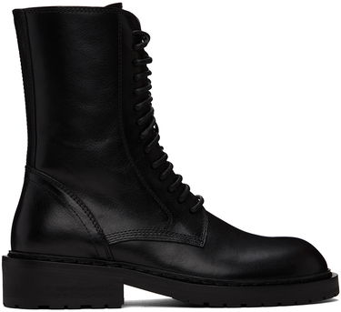 Oblačila Ann Demeulemeester Ann Demeulemeester Danny Lace-Up Boots Črna | 2201-W-C01-380-099, 0