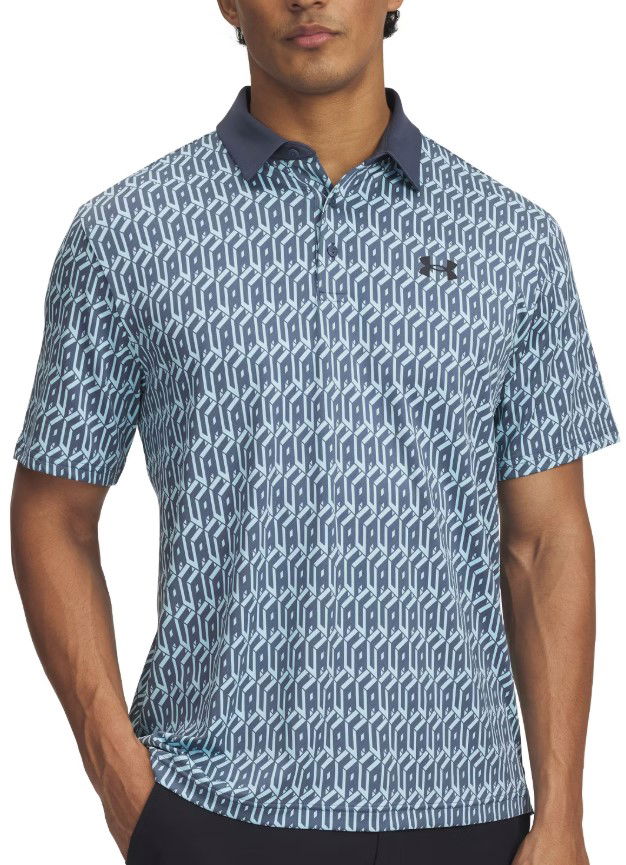 Polo majica Under Armour Under Armour Playoff 3.0 Printed Golf Polo Modra | 1378677-494