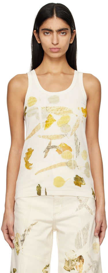 Majica brez rokavov Feng Chen Wang Feng Chen Wang Printed Tank Top Bela | FMS17VS05, 0