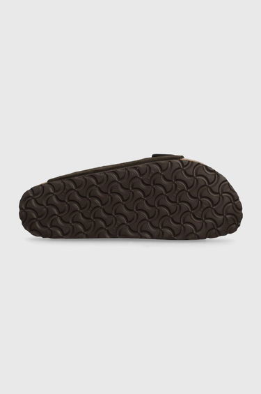 Superge in čevlji Birkenstock Birkenstock Arizona Suede Slides Rjava | 1027083, 4