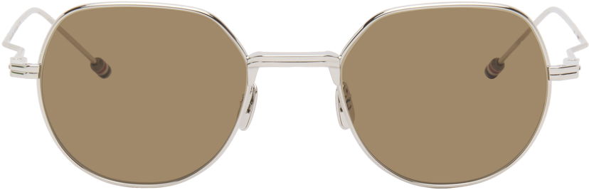 Sončna očala Thom Browne Thom Browne Titanium Round Sunglasses Kovinski | UES935A-G0001