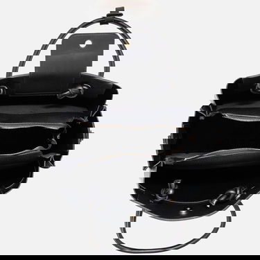 Tote bag Valentino Alexia Faux Leather Tote Bag Črna | VBS5A802001, 0