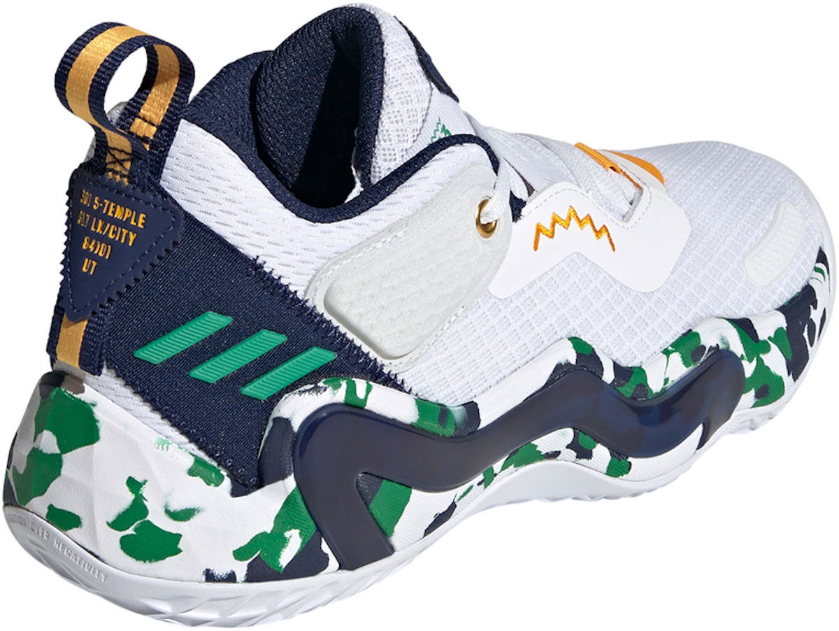 Superge in čevlji adidas Performance Donovan Mitchell D.O.N. Issue #3 Bela | g58268, 1
