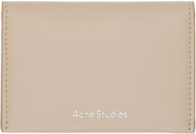 Denarnica Acne Studios Bifold Card Holder Bež | CG0236-