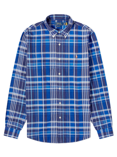 Srajce Polo by Ralph Lauren Check Oxford Shirt Mornarica | 710897267006