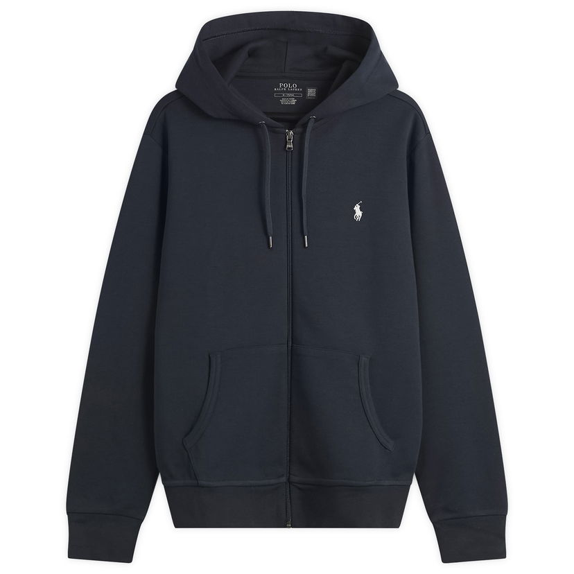 Pulover Polo by Ralph Lauren Double Knit Tech Zip Hoodie Mornarica | 710888282-BLU