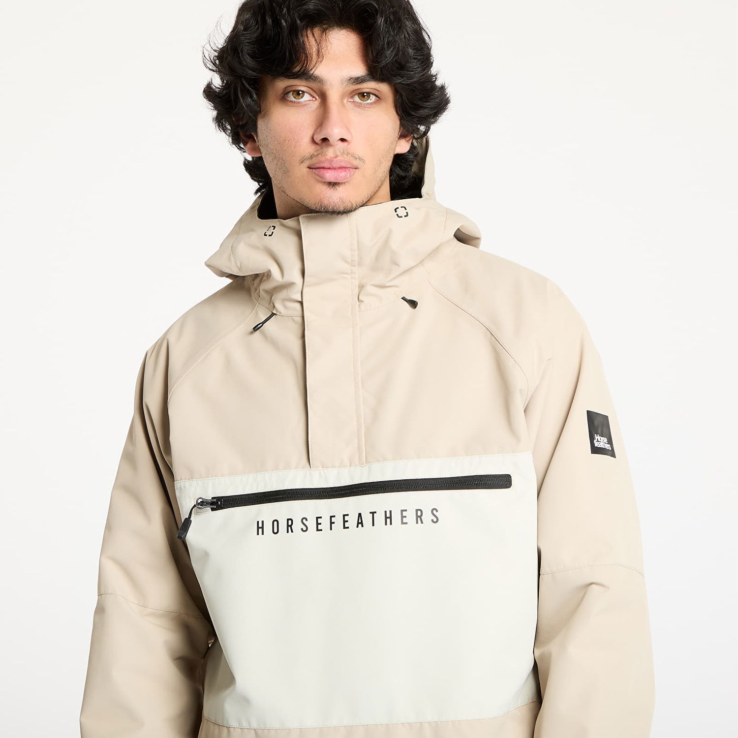 Vetrovka Horsefeathers Horsefeathers Donnie Anorak Jacket Bež | OM319B, 0