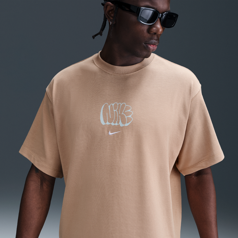 Majica Nike Nike Solo Swoosh T-Shirt Bež | HQ4182-200
