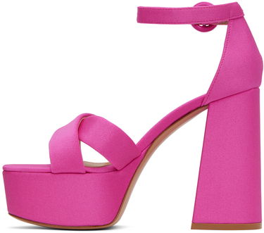 Superge in čevlji Gianvito Rossi Sheridan Heeled Platform Sandals Roza | G61418.70RIC.LYC, 2