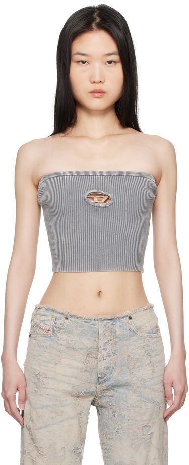 Krop-top Diesel M-Clarksville-R Tube Top Siva | A16270 0DBDI, 0