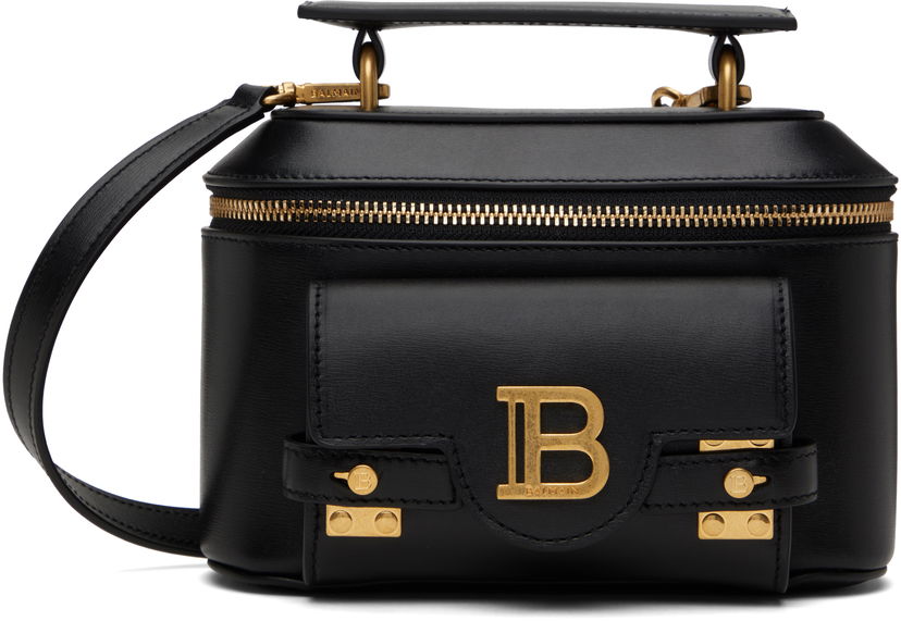 Torbica Balmain Balmain B-Buzz Vanity Bag Črna | EN1BH952LSLX