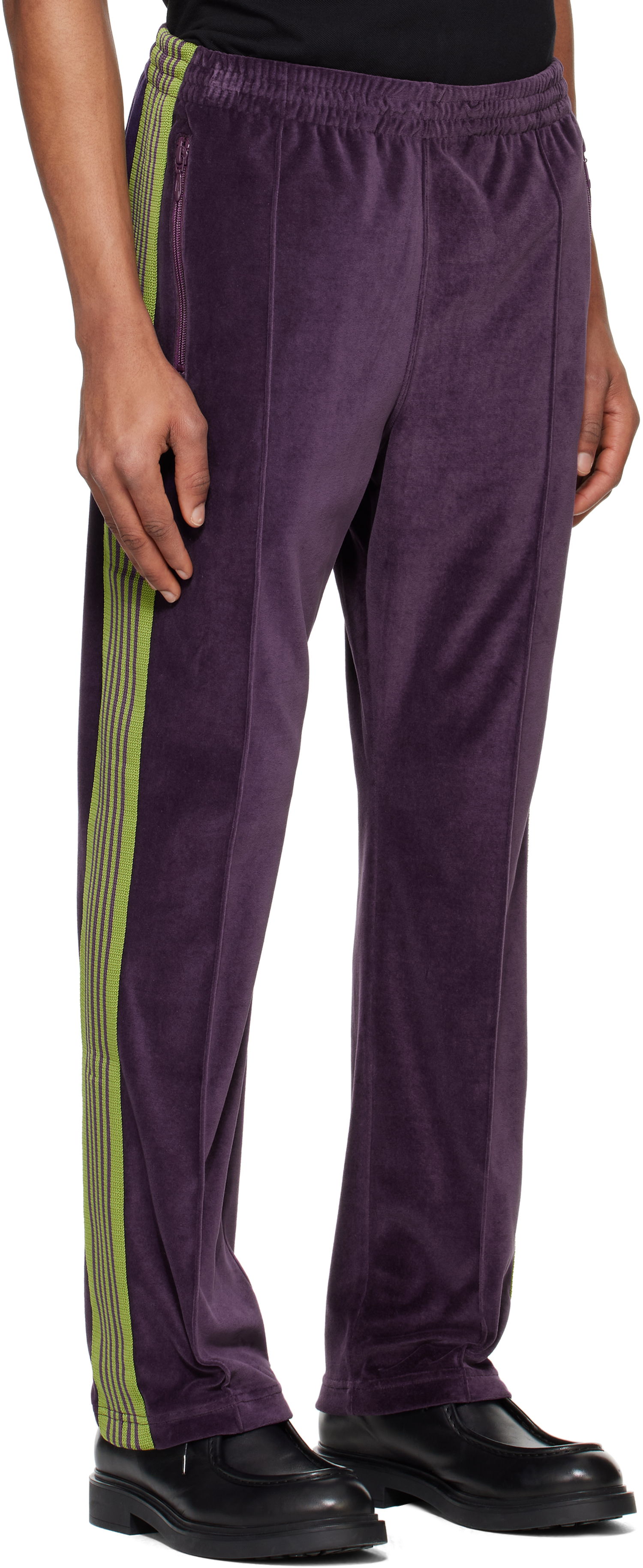 Trenirka Needles Needles Narrow Track Pants Lila | QV321, 1