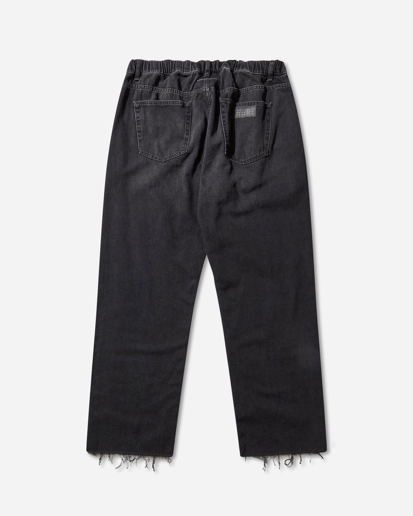 Kavbojke Maison Margiela Straight-Leg Jeans Črna | SH0LA0027 966