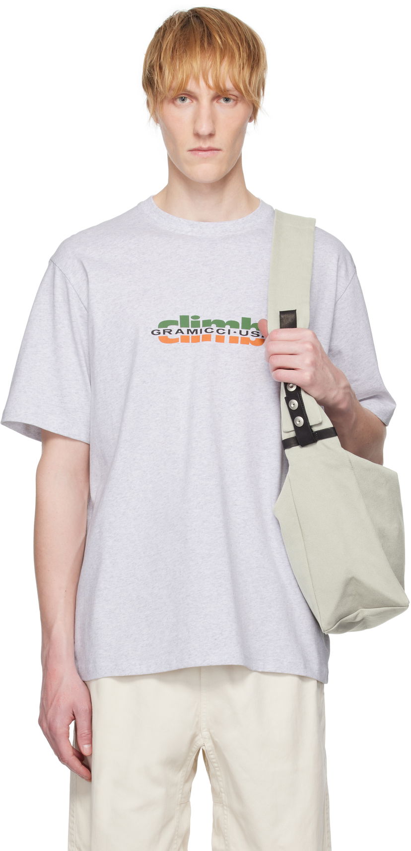Majica GRAMICCI Gramicci Climb T-Shirt Siva | G5SU-T163