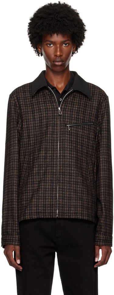 Jakna Paul Smith PS Paul Smith Check Zip Jacket Rjava | M2R-022Z-N22095-79, 0
