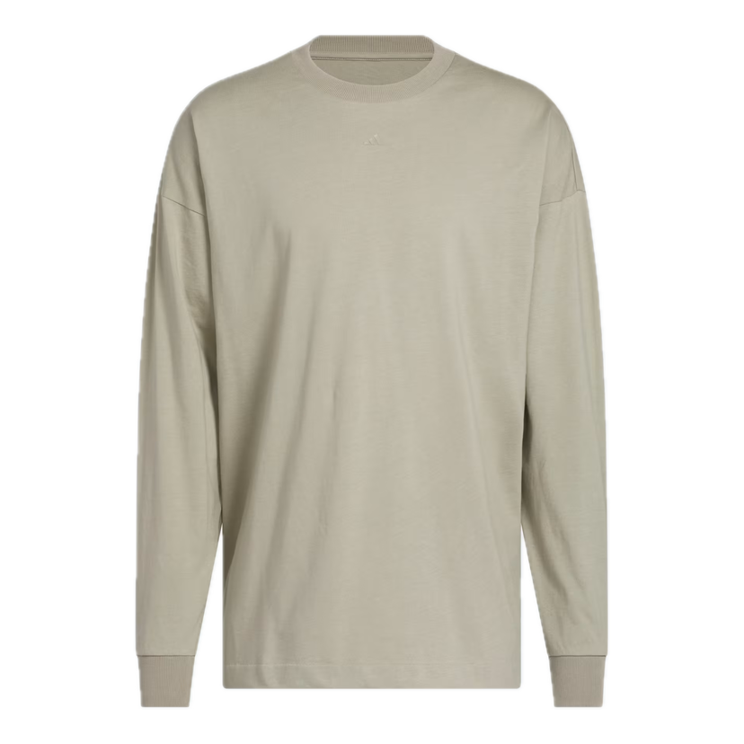 Majica adidas Originals adidas Basketball Long Sleeve T-Shirt Bež | JD6130