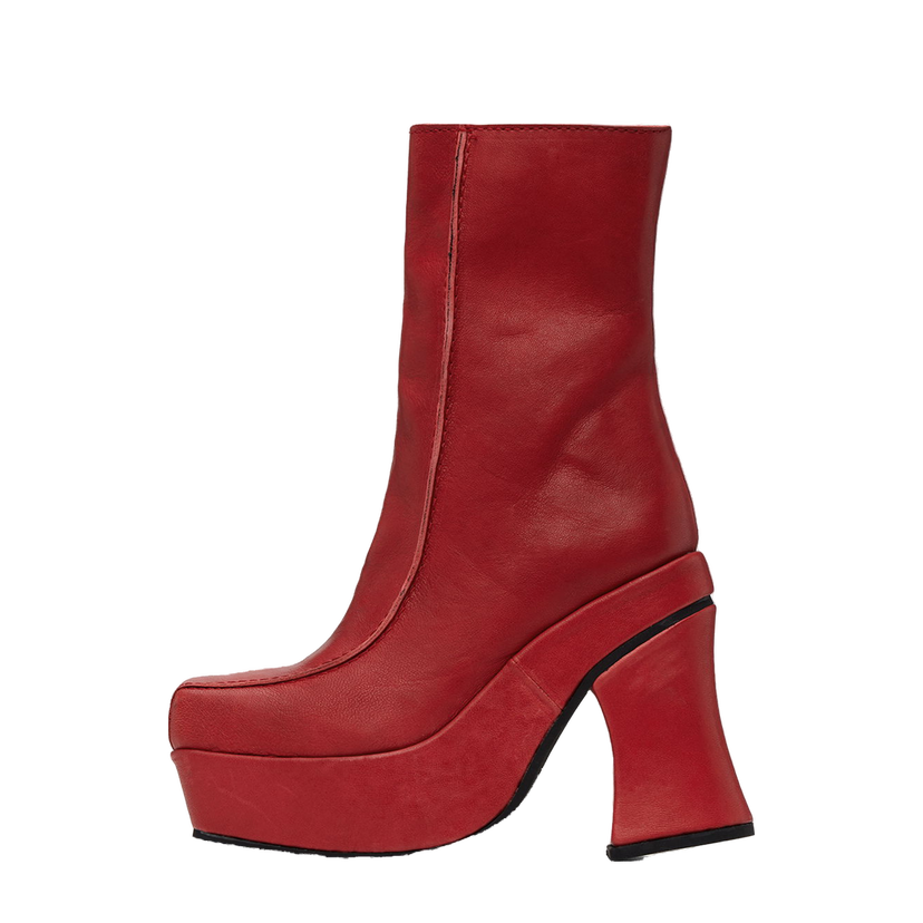 Superge in čevlji Eckhaus Latta Climax Boots Rdeča | FEKLWCLXB02111
