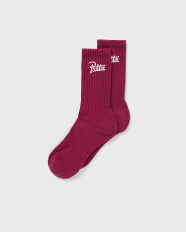 Nogavice Patta Script Logo Sport Socks Bordo | POC-SS24-2020-396-0248-098, 1