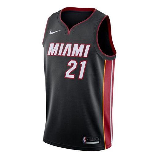 Dres Nike Icon Edition Miami Heat Jersey Črna | 864487-010