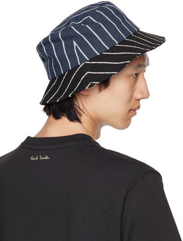 Klobuk Paul Smith Paul Smith Striped Bucket Hat Modra | M1A-921DT-M444, 2