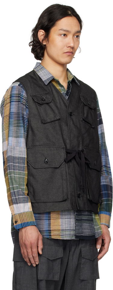 Telovnik Engineered Garments Engineered Garments C-1 Field Vest Zelena | 25S1C010, 4