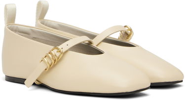 Superge in čevlji rag & bone rag & bone Spire Mary Jane Ballerina Flats Bež | WFF24HF1007LE07, 3
