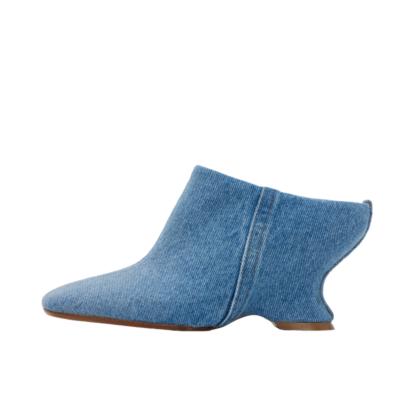 Superge in čevlji Dries Van Noten Denim Mules Modra | WS242-1387-609