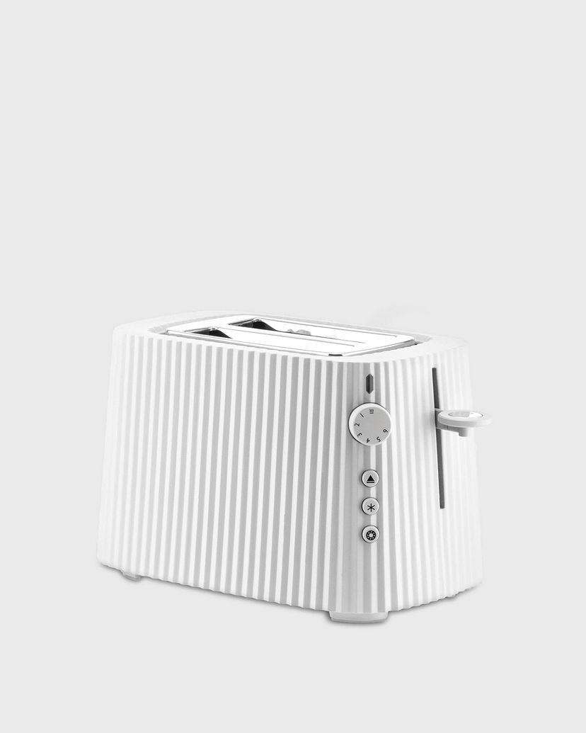 Gadget Alessi White Plisse Toaster Bela | MDL08-W