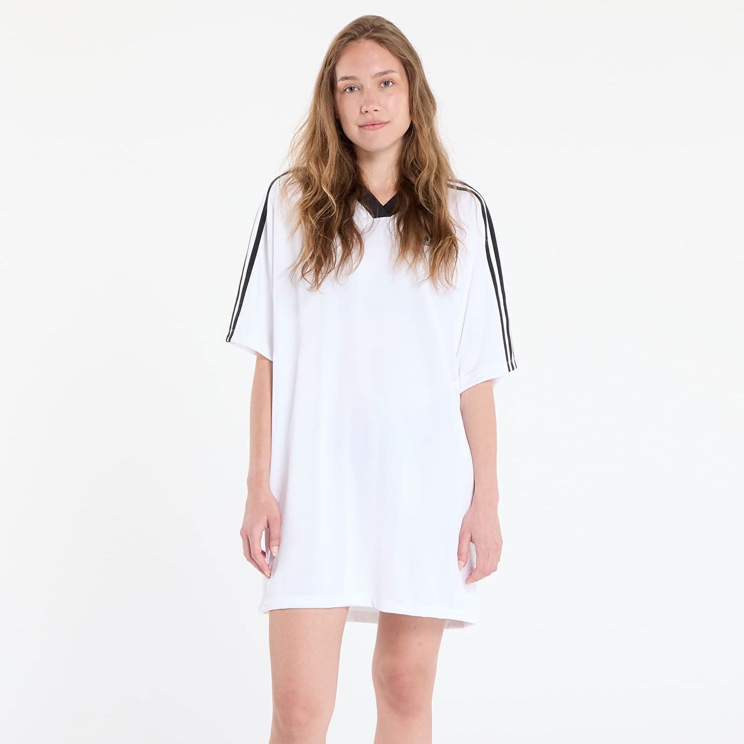 Obleke adidas Originals Adicolor Football Oversize Dress Bela | KB8153, 0