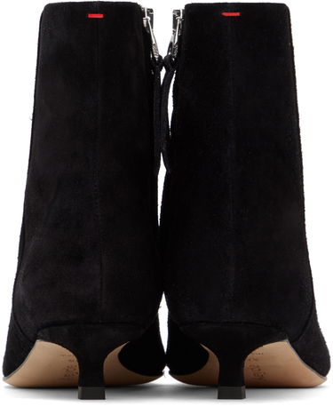Nega čevljev Aeyde Aeyde Sofie Suede Kitten Heel Ankle Boots Črna | A11-AB-RMAP35KT-222-800-022, 1