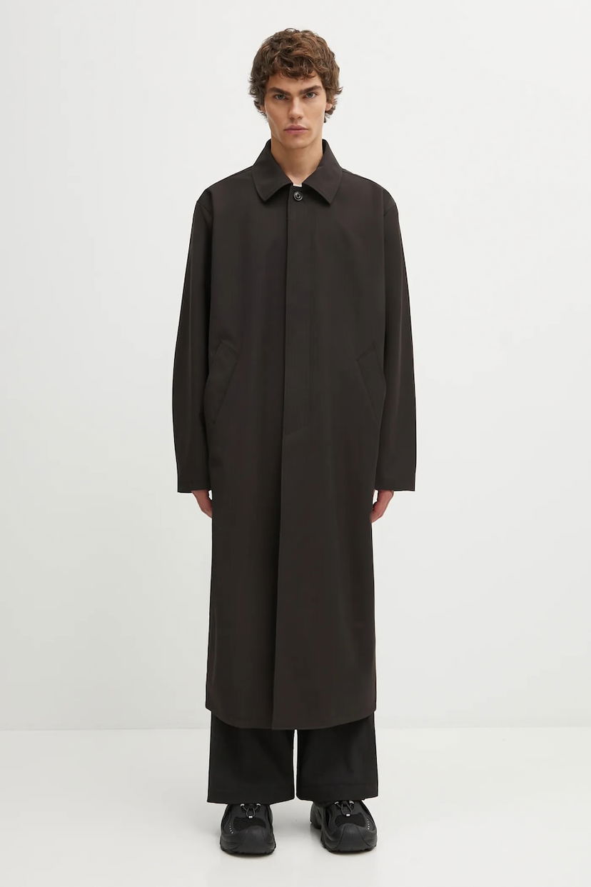 Plašči OUR LEGACY Our Legacy Cloak Coat Črna | M4251CC
