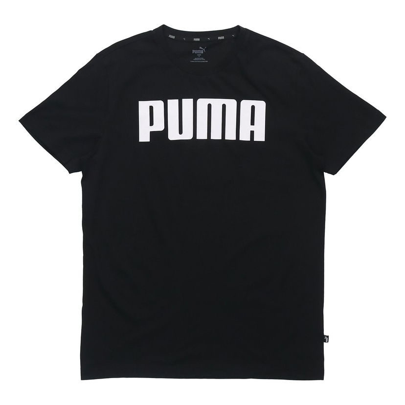 Majica Puma Short Sleeve Logo T-Shirt Črna | 855151-01