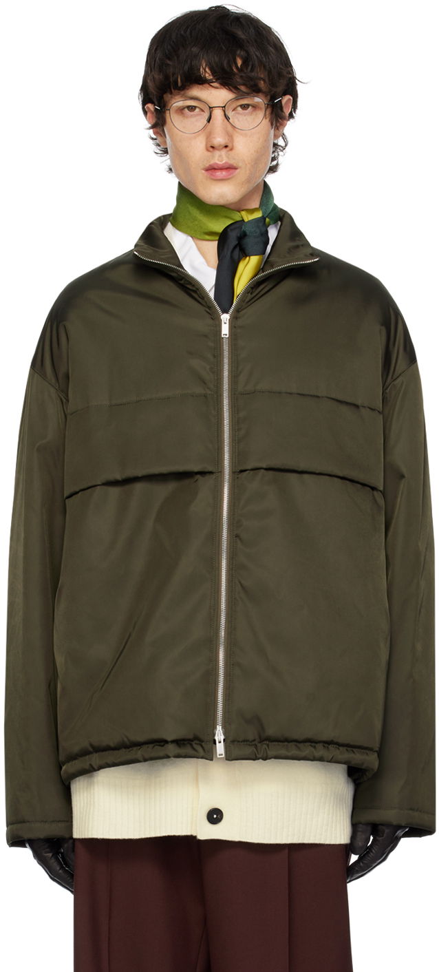 Jakna Jil Sander Insulated Jacket Zelena | J22BN0197_J70147