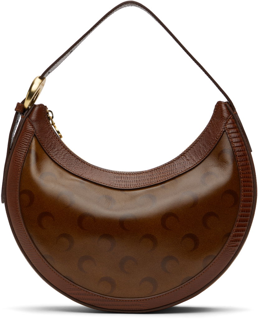 Torbica Marine Serre Marine Serre Airbrushed Leather Eclips Bag Rjava | WBA020A CLEA0053