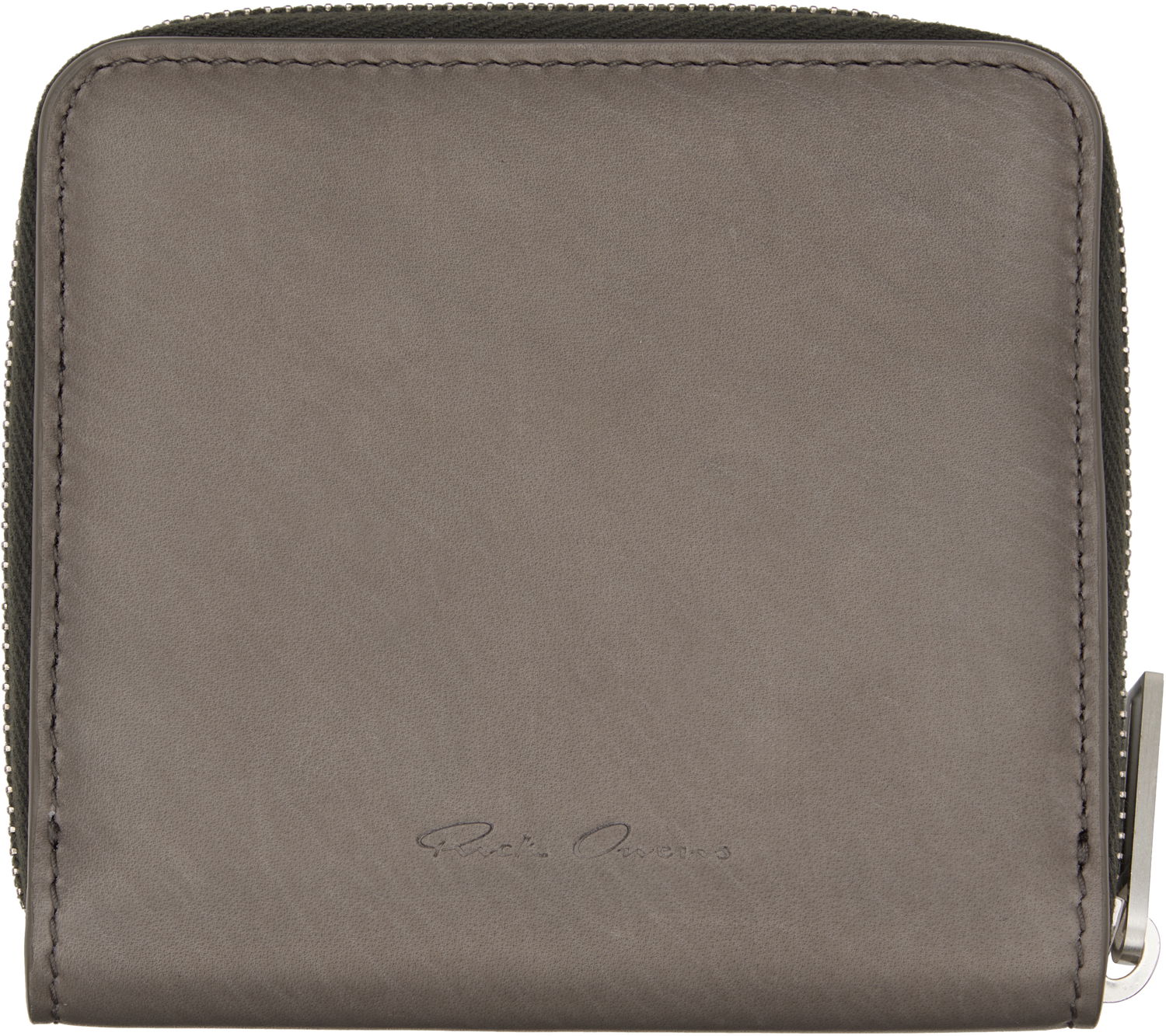 Denarnica Rick Owens Rick Owens Concordians Zipped Wallet Siva | RA02E0716 LCA, 0