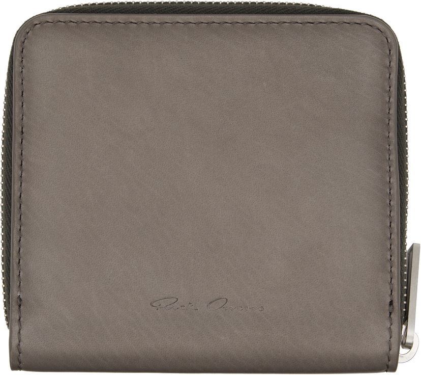 Denarnica Rick Owens Rick Owens Concordians Zipped Wallet Siva | RA02E0716 LCA