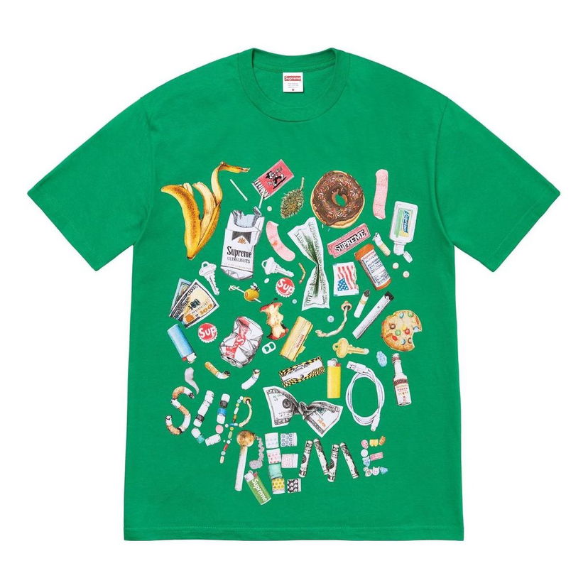 Majica Supreme Supreme Trash Graphic T-Shirt Zelena | SUP-SS23-285