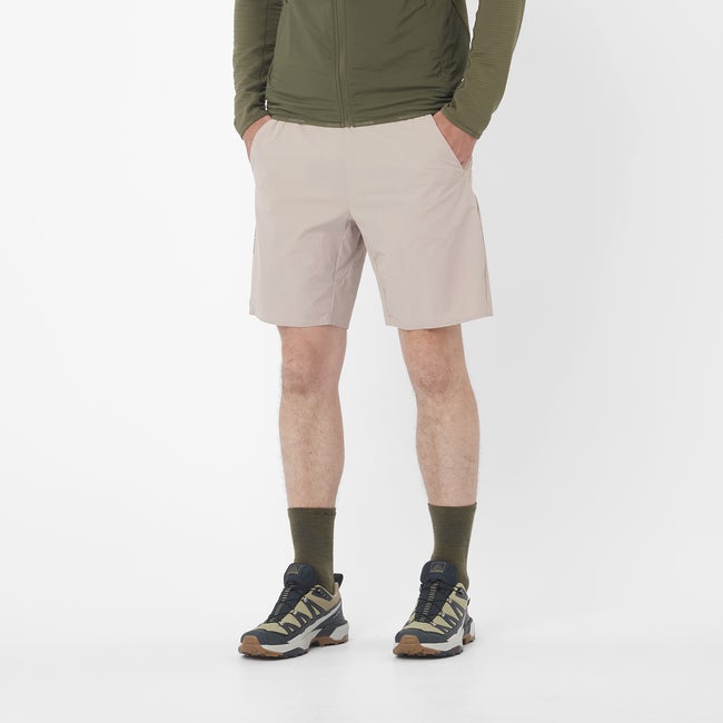 Kratke hlače Salomon Wayfarer Ease Shorts Bež | LC2481500