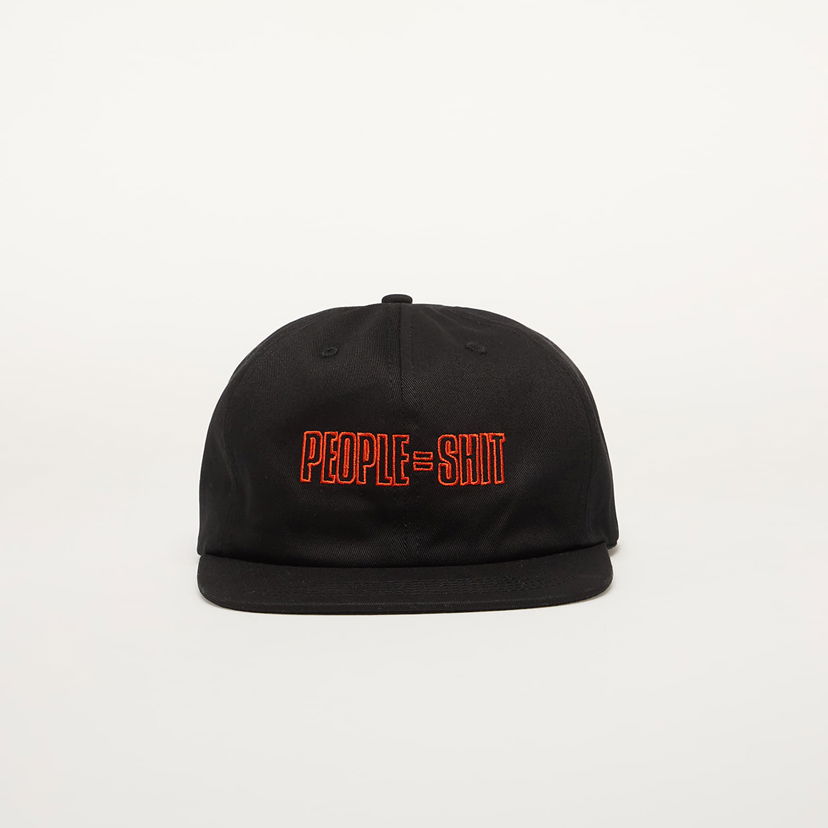 Kapa Pleasures PLEASURES x Slipknot People Snapback Cap Črna | P25SK020 BLACK