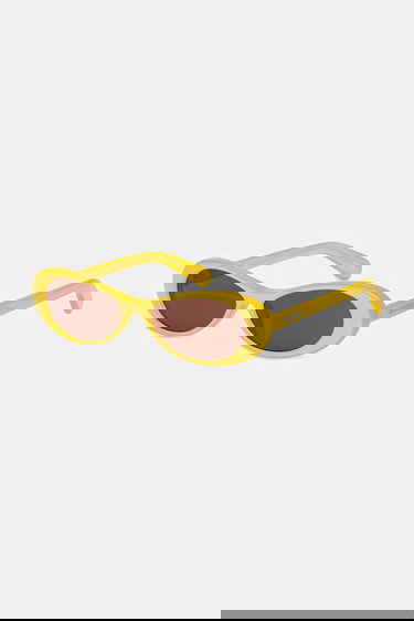 Sončna očala Jacquemus Jacquemus Nuvola Oval Sunglasses Rumena | JAC135C4SUN, 1