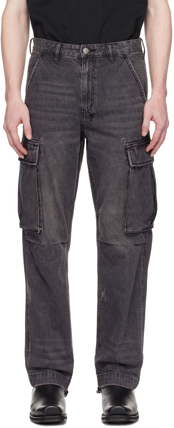 Kavbojke Ksubi Ksubi Riot Cargo Jeans Siva | MSP24PA013
