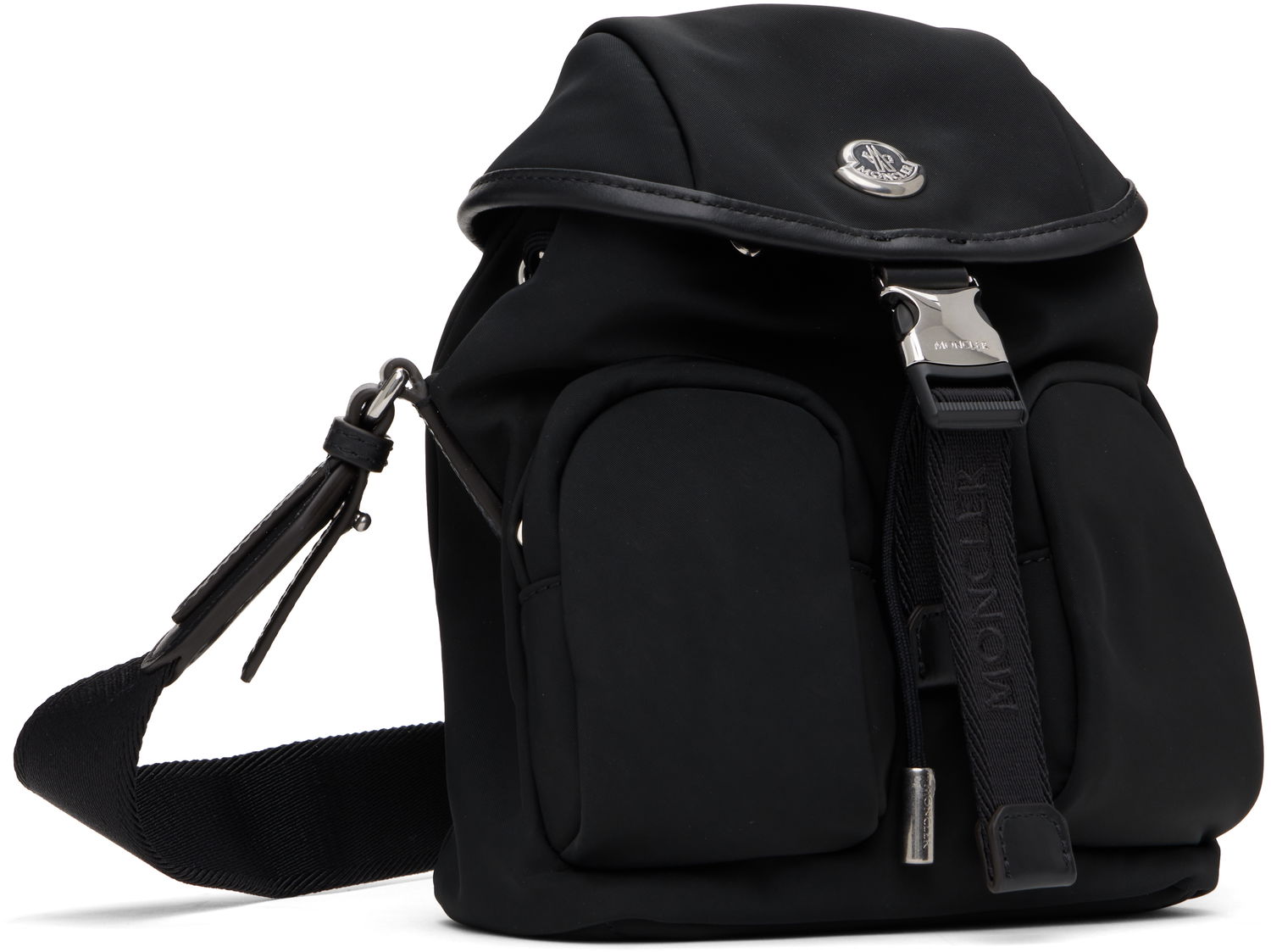 Torba za čez ramo Moncler Mini Trick Backpack Črna | K109B5A00003M3873, 1