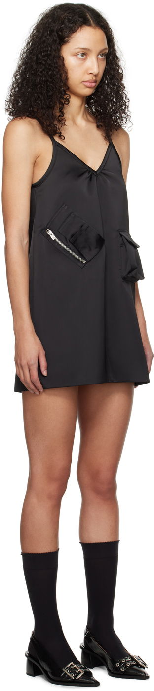 Obleke We11done We11done Pocket Minidress Črna | WD-OP0-24-149-W-BK, 1