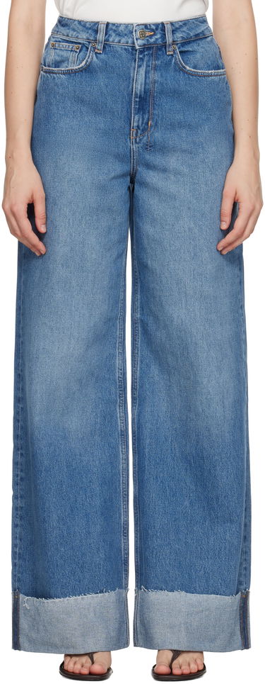 Kavbojke Ksubi Strider Tidal Cuffed Jeans Modra | WPF25DJ005, 0