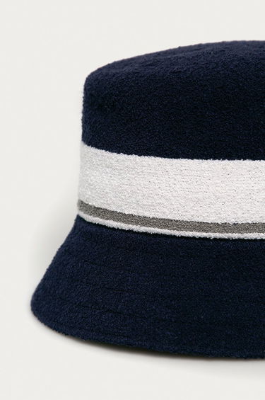 Klobuk Kangol Bermuda Stripe Bucket Črna | K3326ST, 3