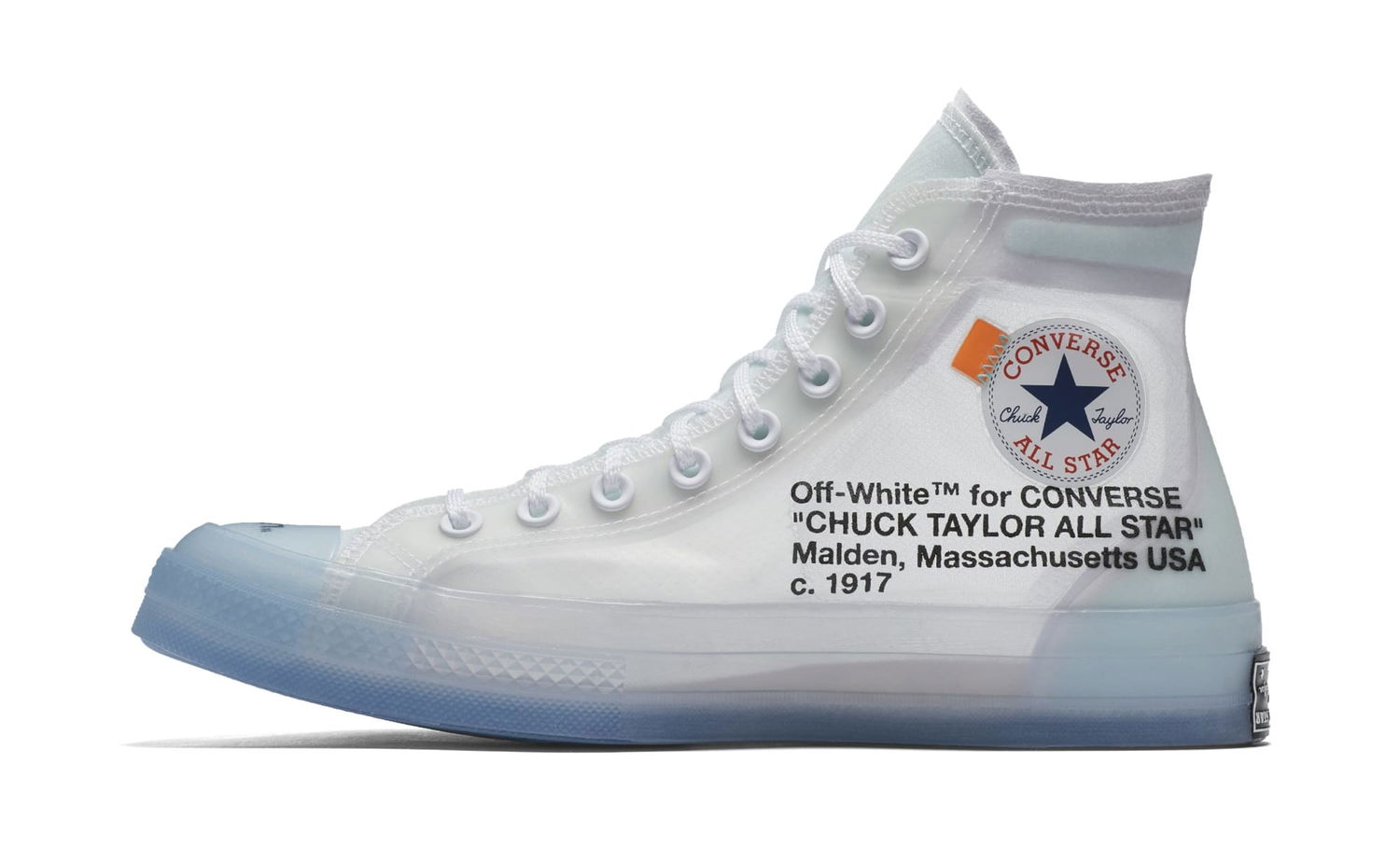 Superge in čevlji Converse Off-White x Chuck 70 "The Ten" Bela | 162204C, 0