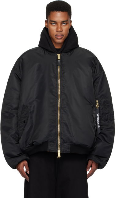 Bomber jakna VETEMENTS Alpha Industries Edition Reversible Bomber Jacket Črna | UA66JA310B, 0
