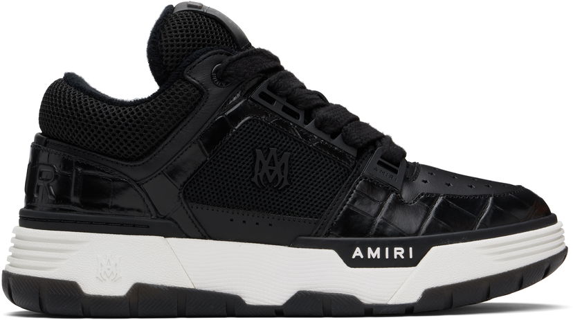 Superge in čevlji AMIRI AMIRI Croc Debossed MA-1 Črna | AMFOSR1172